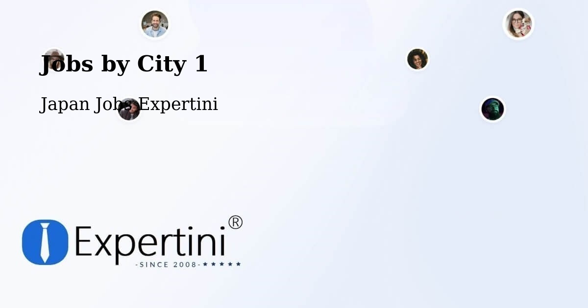 City Jobs in Japan - Expertini